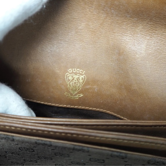 100% authentic vintage Vintage GUCCI Micro GG Supreme Shoulder Hand Bag - Picture 4 of 15